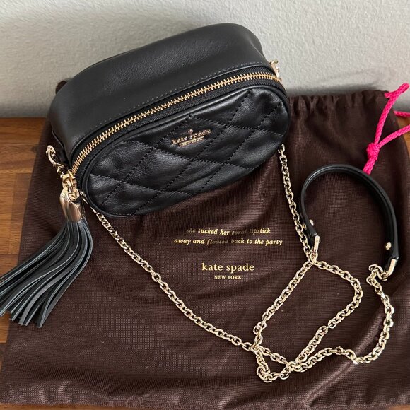 Kate Spade - Emerson Place Tinley Crossbody Bag in Black - Picture 3 of 16